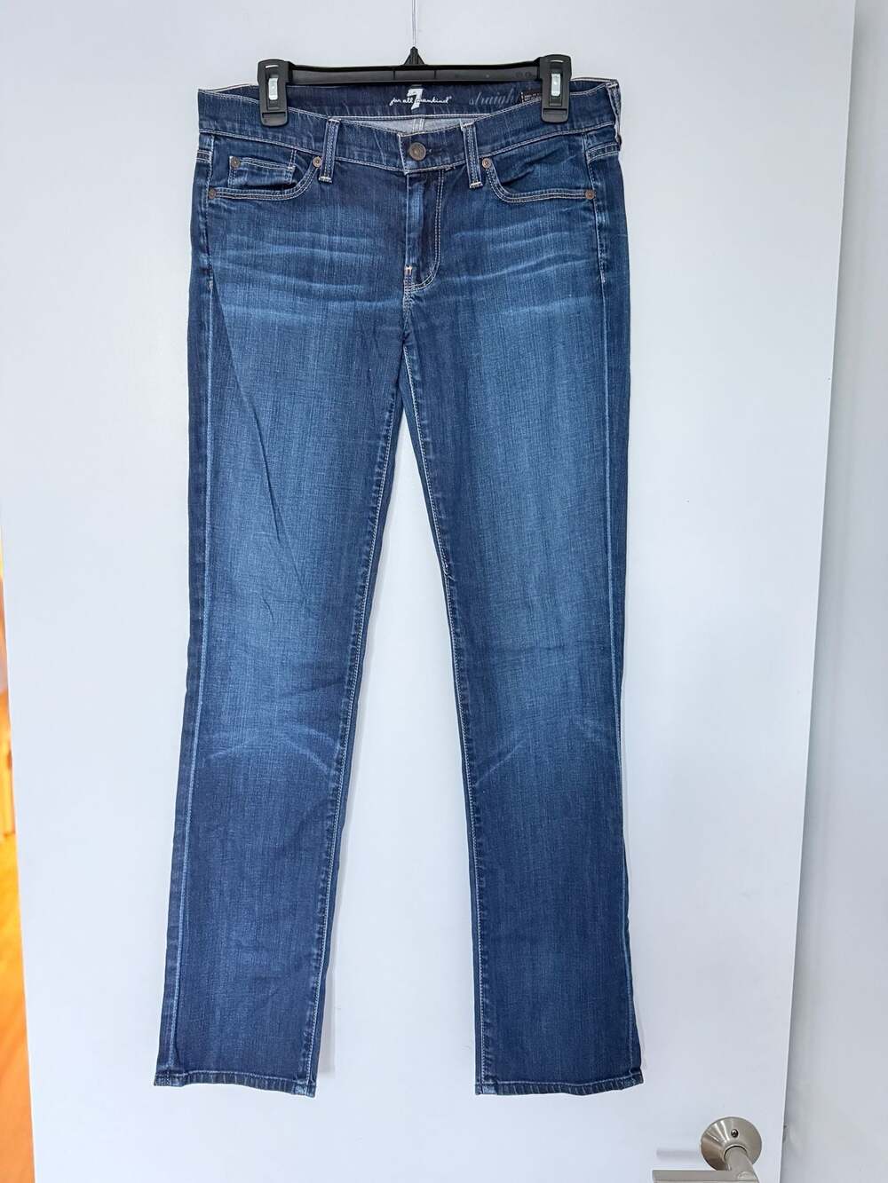 7 For All Mankind Straight Leg Jeans Size 28